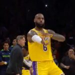 LeBron James Instagram – FREEZE!!!!! MIAMI VICE 👌🏾. What an amazing atmosphere it was inside that arena last night!!! INCREDIBLE INCREDIBLE INCREDIBLE VIBES ✨✨✨. YESSIR Playoff Bound #ThekidfromAKRON🤴🏾 #TheManInTheARENA🏟️ #SFG🚀