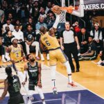 LeBron James Instagram – FREEZE!!!!! MIAMI VICE 👌🏾. What an amazing atmosphere it was inside that arena last night!!! INCREDIBLE INCREDIBLE INCREDIBLE VIBES ✨✨✨. YESSIR Playoff Bound #ThekidfromAKRON🤴🏾 #TheManInTheARENA🏟️ #SFG🚀