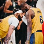 LeBron James Instagram – FREEZE!!!!! MIAMI VICE 👌🏾. What an amazing atmosphere it was inside that arena last night!!! INCREDIBLE INCREDIBLE INCREDIBLE VIBES ✨✨✨. YESSIR Playoff Bound #ThekidfromAKRON🤴🏾 #TheManInTheARENA🏟️ #SFG🚀