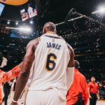 LeBron James Instagram - Easter 🐣 Sunday’s Best!! My last regular season game in year 20 was fun fun fun!!!! To be continue folks! Love 👑🫡 #ThekidfromAKRON🤴🏾#KingMe♟️ #SFG🚀