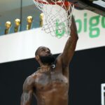 LeBron James Instagram - 👽 status! Gearing up for Prime Time year #21!! LFG 🗣️🗣️🗣️🗣️🗣️ #StriveforGreatness🚀 #KingMe👑