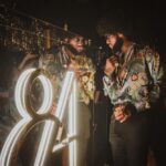LeBron James Instagram - Living Life to the fullest!! The 39th was a STONE COLD MUTHA SHUT YO MOUTH GROOVE 🎥💃🏻🕺🏾🙏🏾👑!!! As my Queen would say LIVE.LAUGH.LOVE🤎🤎🤎🤎✨✨✨✨. 📸 work by @graydientvisuals 🫡