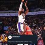 LeBron James Instagram - Somebody come get her ASAP! She trying to blow my damn cover! 👽😉 #ThekidfromAKRON🤴🏾