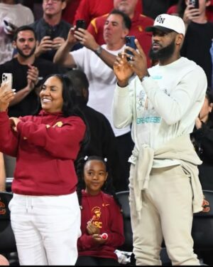 LeBron James Instagram - Can’t even tell y’all how EMOTIONAL today was for me! I’m literally drained and all I can say is @bronny you’re simply INCREDIBLE!! Damn the wins and loses that will occur. You’ve already won the ultimate goal/championship and that’s LIFE!!! Proud of you kid and today you’ve given me more life! Thank you and I love you 🤎🙏🏾🤴🏾🥺