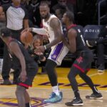 LeBron James Instagram – “Old Man Wise still got the game in a chokehold/ It’s been over 2 decades I’ve been in this mode”. 🌪️👑 #ThekidfromAKRON🤴🏾 #striveforgreatness🚀 ♟️ NOT……😉