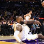 LeBron James Instagram - “Old Man Wise still got the game in a chokehold/ It’s been over 2 decades I’ve been in this mode”. 🌪️👑 #ThekidfromAKRON🤴🏾 #striveforgreatness🚀 ♟️ NOT……😉