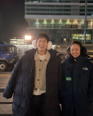 Lee Min-ho Instagram - 추워서 둘다 바보되버림 @rovvxhyo
