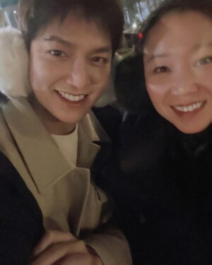 Lee Min-ho Instagram - 추워서 둘다 바보되버림 @rovvxhyo