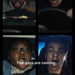Leland Instagram - Writing “The Gays Are Coming Home” with @chriskellyinstagram and @sarahdschneider for episode 8 of @othertwoshow was so much fun. They’ve created such a special and insanely funny show. Go watch it! Loved working with the insanely talented @drewtarver, @eddie_leavy, @saxtonjaywalker and @js_dickey And a massive thank you to @gabelopez for his amazing music production and arrangements