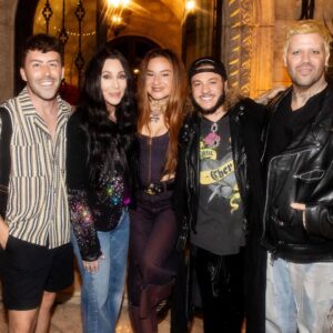 Leland Instagram - DJ Play A Christmas Song by the legendary @cher is out now!  Written with Christmas angels @sarahhudsonxx, @jhartmusic, @jessesaintjohn, @markschick_, @lionelcrasta and produced by Mark Taylor.  Christmas is BACK! 🎄