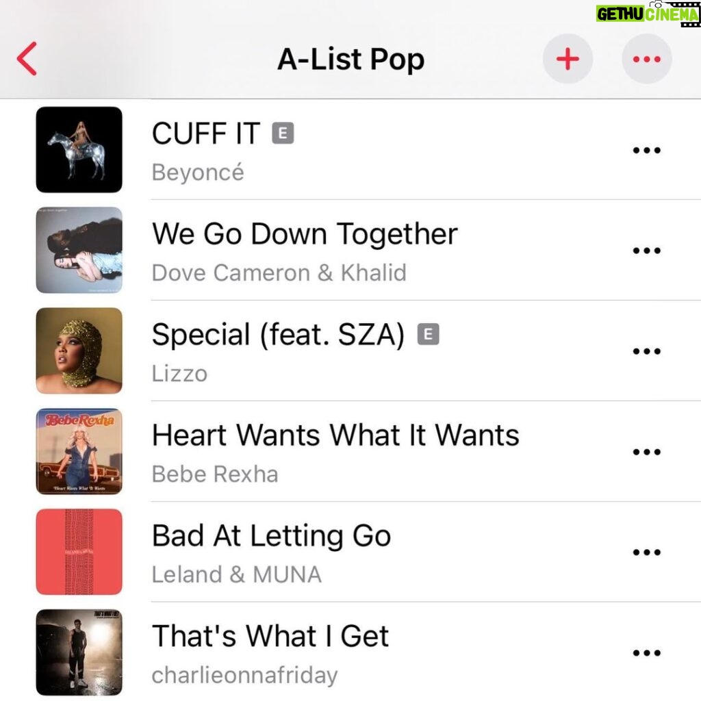 Leland Instagram - A-LIST POP on @applemusic! Blown away by the support for our little bop @whereismuna 🫶🏻