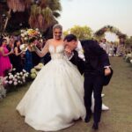 Lele Pons Instagram - 3/4/23 💍❤️ Bridesmaids dresses: @pninatornai @kleinfeldbridal @naturalizer Florist: @bircheventdesign Event design: @giannasanfilippo