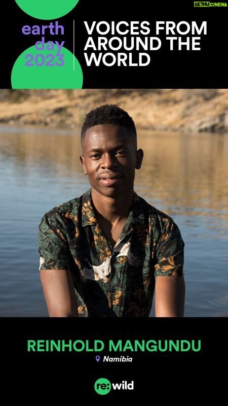 Leonardo DiCaprio Instagram - Environmental activist and poet, Reinhold Mangundu (@reiny_kapitan), is passionate about protecting the Okavango River Basin in Namibia and Botswana. He has worked with activists to organize a climate strike, petition UNESCO and has called on Namibia’s National Assembly to stop oil exploration in the Kavango regions. Reinhold has seen first-hand how environmental destruction can sow chaos. After the forests around the small village where he is from were cleared and destroyed, droughts and floods became progressively worse. He is working to protect the wildlife and freshwater in the Okavango River Basin–which is an important water source for nearly 1 million people. For #EarthDay2023 join Reinhold in demanding an end to fossil fuels–especially in irreplaceable places like the Okavango River Basin–and instead building a future that supports people and the wild. #SavetheOkavango