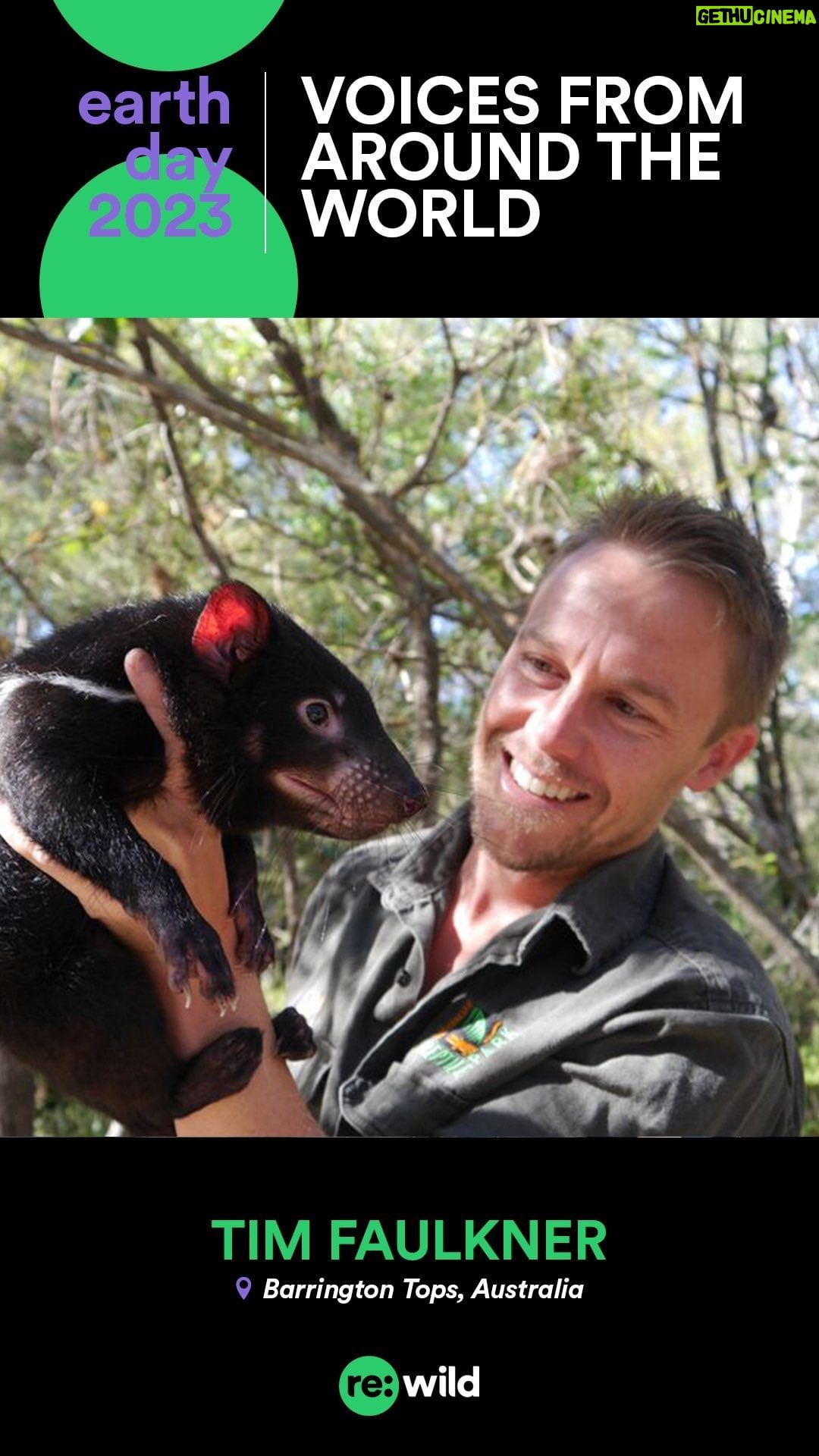 Leonardo DiCaprio Instagram - For #EarthDay2023 conservationist Tim Faulkner (@timswildlife) and Aussie Ark invite you to learn more about mammals and the important role they play in the environment. Australia has the worst mammal extinction rate in the world, but Aussie Ark is rewriting that narrative. Almost three years ago, Aussie Ark reintroduced Tasmanian Devils to mainland Australia. It was the first time Tasmanian Devils had lived on the mainland in 3,000 years. The rewilding hasn’t stopped there–Aussie Ark has also reintroduced Potoroos, Eastern Quolls and Rufous Bettongs to the Barrington Wildlife Sanctuary. Recognize the wild around you, learn about it, and use your voice to protect it.
