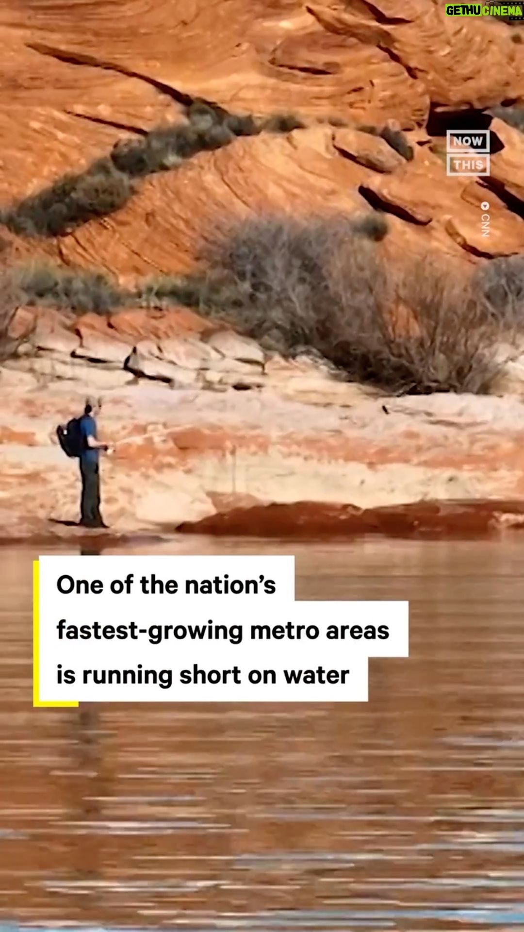 Leonardo DiCaprio Instagram - Repost from @nowthisearth • Fastest-Growing Town in the U.S Hopes to Solve Water Shortage ‘We have to be laser-focused on doing more with less water’ — Here’s how the fastest-growing town in the U.S. is planning on tackling its ongoing water crisis #watershortage #utah #climatenews #waterconservation