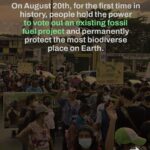 Leonardo DiCaprio Instagram - Yasuní National Park is a global biodiversity hotspot and home to some of the last Indigenous peoples living in voluntary isolation—the Tagaeri, Taromenane and Dugakaeri. Yet this irreplaceable place and the people and wildlife living here are threatened by the fossil fuel industry. On August 20th, 2023, the people of Ecuador have an historic opportunity to safeguard a significant portion of Yasuní rainforest. With this first-of-its-kind referendum worldwide, Ecuador could become an example in democratizing climate politics, offering voters the chance to vote not just for the forest but also for Indigenous rights, our climate, and the well-being of our planet. Stand alongside Yasuní and its Indigenous communities in this historic referendum by sharing this important message. For more information follow @sialyasuni and their Indigenous youth ally @jovenes_amazonicos_ec #YesToYasuní #YasuníITT #SíAlYasuní