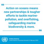 Leonardo DiCaprio Instagram – Yesterday morning, @unitednations Secretary-General @antonioguterres gave an address calling for more #ClimateAction for our oceans amongst a number of other actions we as a society must take in order to combat this climate emergency. Visit the link in bio for more info.