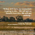Leonardo DiCaprio Instagram – In @RollingStone’s latest investigative report, we take a look at ReconAfrica; a Canadian oil company exploring for oil in one of the most important places for the wild: the Okavango River Basin in Namibia & Botswana. This includes the Okavango Delta, a #KeyBiodiversityArea (KBA) of global importance to the planet’s overall health and the persistence of biodiversity. It’s also a @UNESCO World Heritage site and a #Ramsar wetland site and home to one of the oldest cultures in the world.
 
We can avoid the worst effects of climate change and protect the wild, but we need to stop burning fossil fuels.
 
To read the article, click on the link in bio.