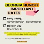 Leonardo DiCaprio Instagram - The Georgia Runoff is tomorrow, December 6th and it's important that we keep the same momentum going, ensuring a bright future for everyone in our society. For information on voting, polling locations, and more, visit the @whenweallvote resource center by clicking the link in bio.