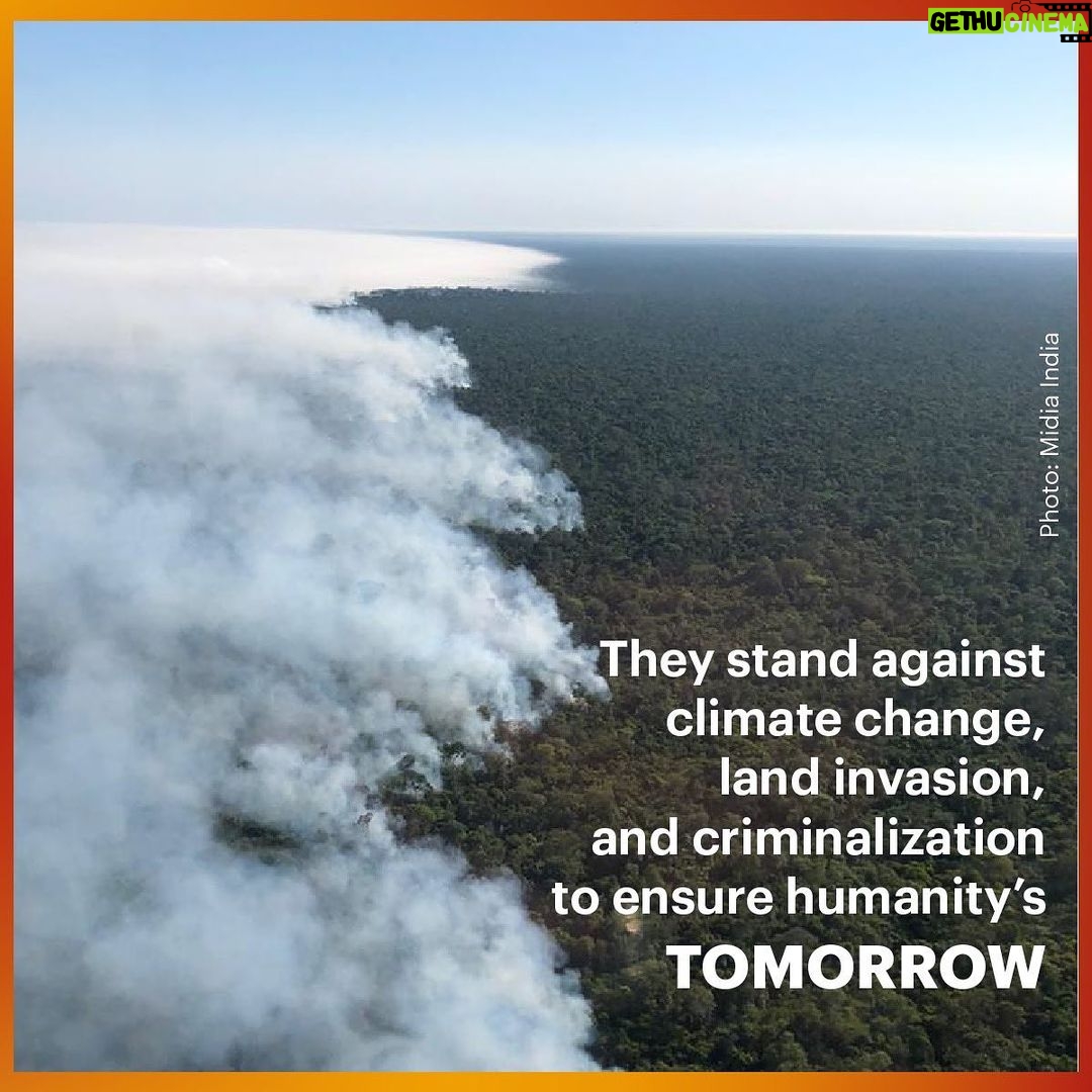 Leonardo DiCaprio Instagram - Acknowledging the fundamental work of Indigenous peoples and local communities in protecting the Earth. They keep hope alive for a bright future. Despite all odds and threats, science has proven that they are the most effective #GuardiansOfTomorrow. They need more support to defend their rights and lands. They have and are still putting themselves on the frontlines to tackle the climate crisis. Let Indigenous peoples and local communities lead. Follow @globalalliancet to learn more. π·: @camilafalquez