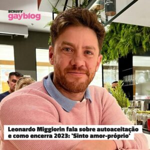 Leonardo Miggiorin Instagram - 🎭 #LeoMiggiorin chega ao fim de 2023 com um sentimento de muita plenitude. Agora, em dezembro, o ator mineiro de Barbacena termina a primeira parte de apresentações de #TheBoysIntheBand (@theboysintheband_br), espetáculo teatral que recria um encontro de amigos gays no fim da década de 1960 em Nova York. 🏳️‍🌈 Conhecido por dezenas de trabalhos na TV, o artista, em entrevista ao @gayblogbr, falou mais sobre Donald, seu personagem na montagem adaptação da peça norte-americana, e como lida com o stalking no mundo gay. 🔗 Leia a #entrevista na íntegra em www.gay.blog.br