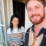 Leonardo Miggiorin Instagram - Feliz aniversário, Gabi!! 💙🌷🎂 Ela é linda ou não é? #É! Mas, além disso, é de uma generosidade, de um coração gigante, a Gabriela, amiga presente em tantos momentos, pra todas as horas!! Que sorte ter você como amiga, Gabi! Parabéns pelo seu dia e pela sua vida!! Vamos celebrar!! Saúde e toda prosperidade na vida!! #friends #aniversario #presente