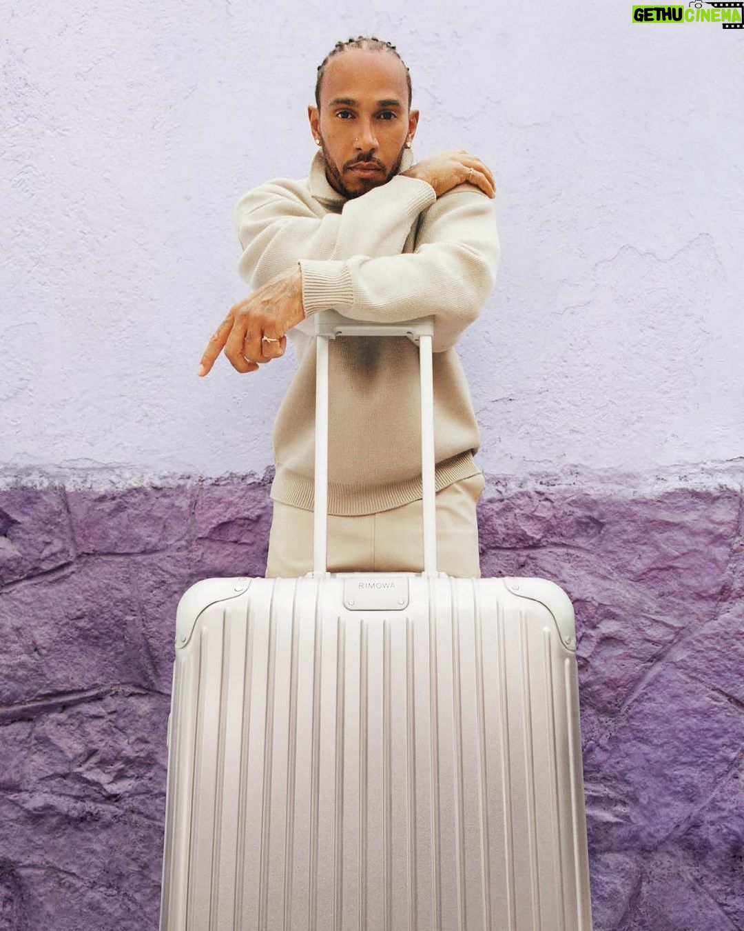 Lewis Hamilton Instagram - Carry on — @rimowa #ad