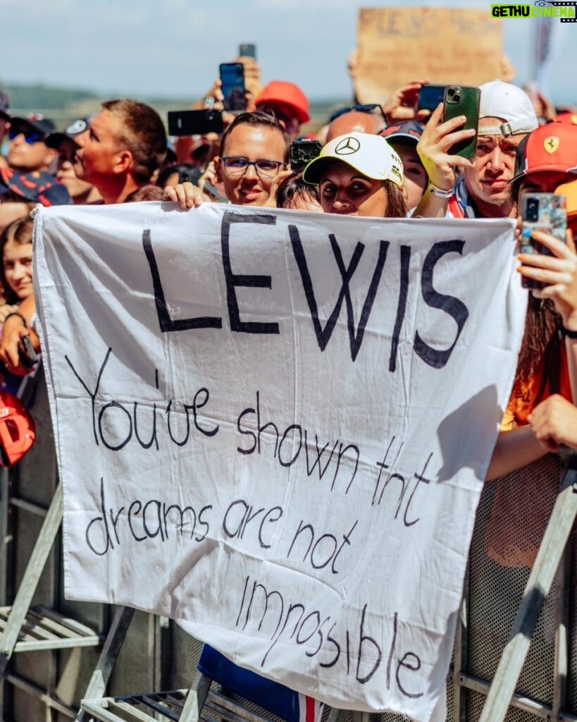 Lewis Hamilton Instagram - Not the day we were hoping for, but leaving the weekend with a pole position and good points for the team. Mostly, I want to big up the fans who came out and showed love. Can’t thank you enough for the energy you all bring to every race. We’re not there yet, but it’s coming ⚡️