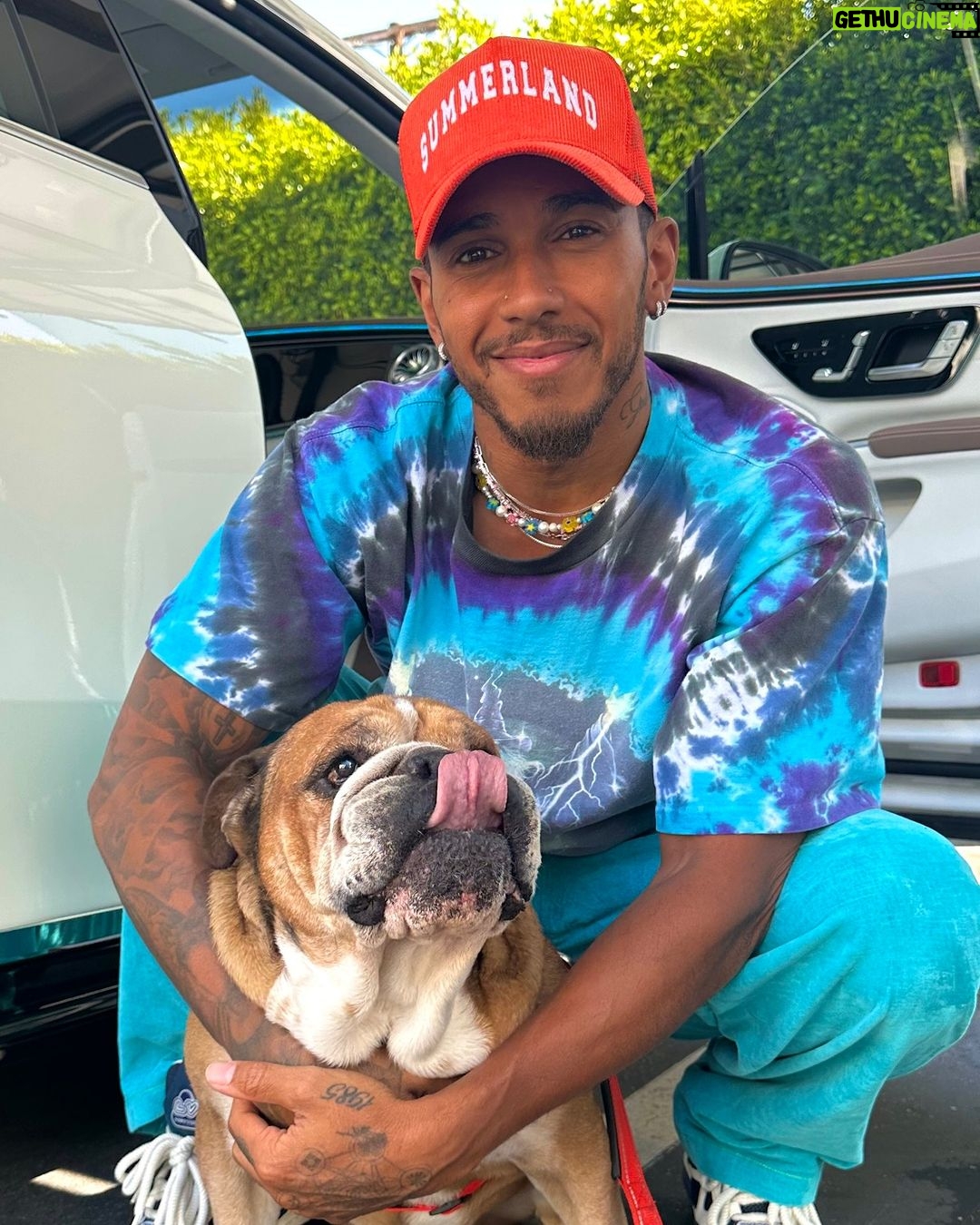 Lewis Hamilton Instagram - Father son moment
