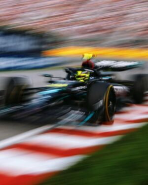 Lewis Hamilton Instagram - P3 after an intense weekend. Definitely had fun out there, and amazing to be a part of an all champs podium. We’re getting there as a team. We know where we need to be and we know it’s coming. Much love to the fans who endured the rain with us, til next time Montreal 🇨🇦~