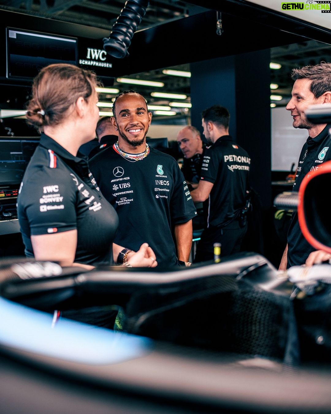 Lewis Hamilton Instagram - Picked up points in Baku, but we’re leaving hungry. Hungry for so much more. Pace, performance, wins. We’re getting there. The dream is still alive with the dream team ⚔️