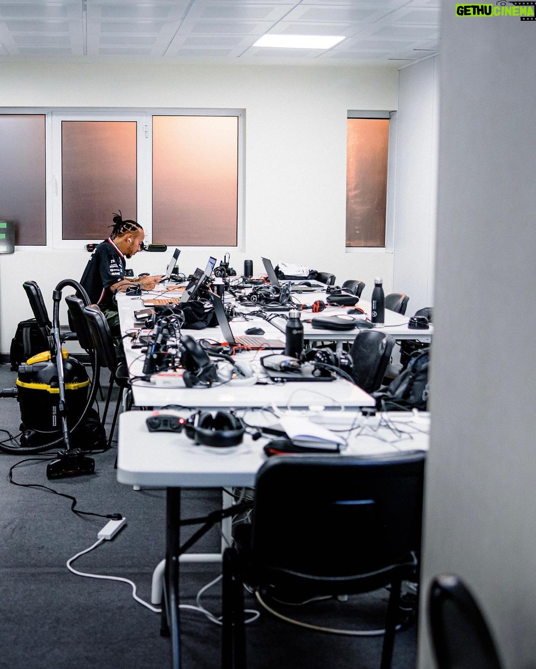 Lewis Hamilton Instagram - P5 on Sunday. Digging deep and working late to give it everything we can for the rest of the weekend. I’m focused. The team is focused. Just getting started.