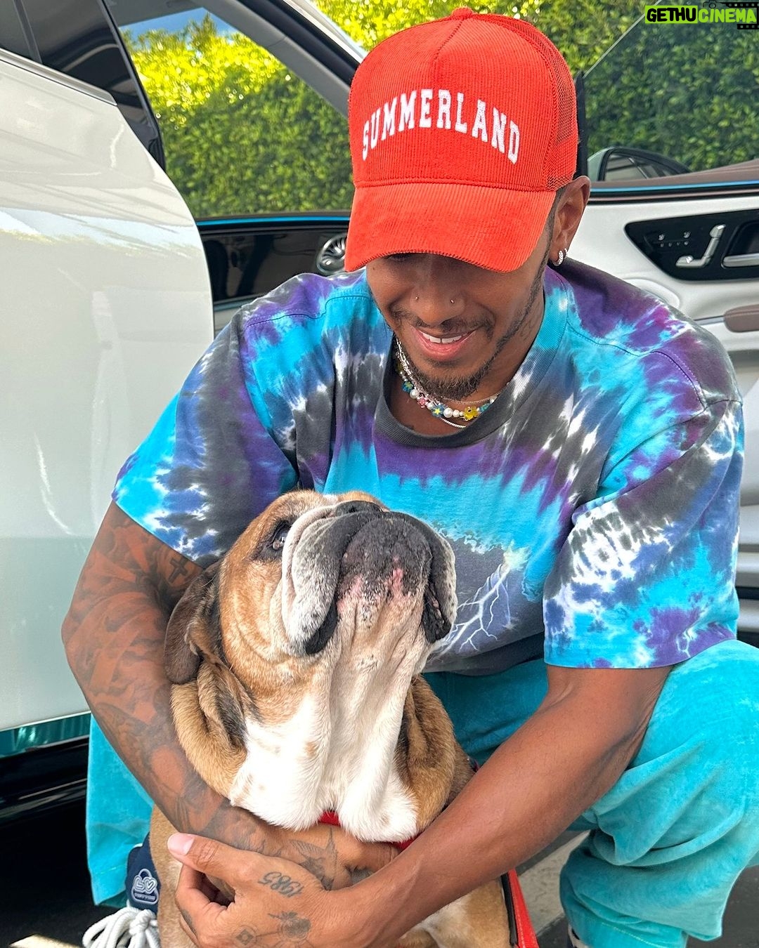 Lewis Hamilton Instagram - Father son moment