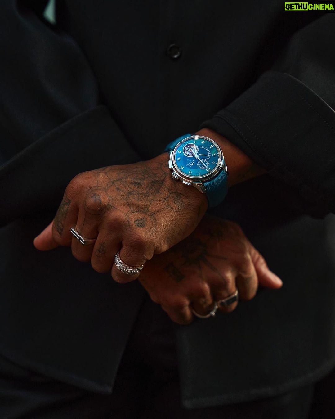 Lewis Hamilton Instagram - 44 pieces only, designed in collaboration with @iwcwatches . #IWCportugieser | #TheReference