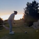 Lewis Hamilton Instagram - Golf 🔗 w Lando and Uncle Terry. Great game, okay photos