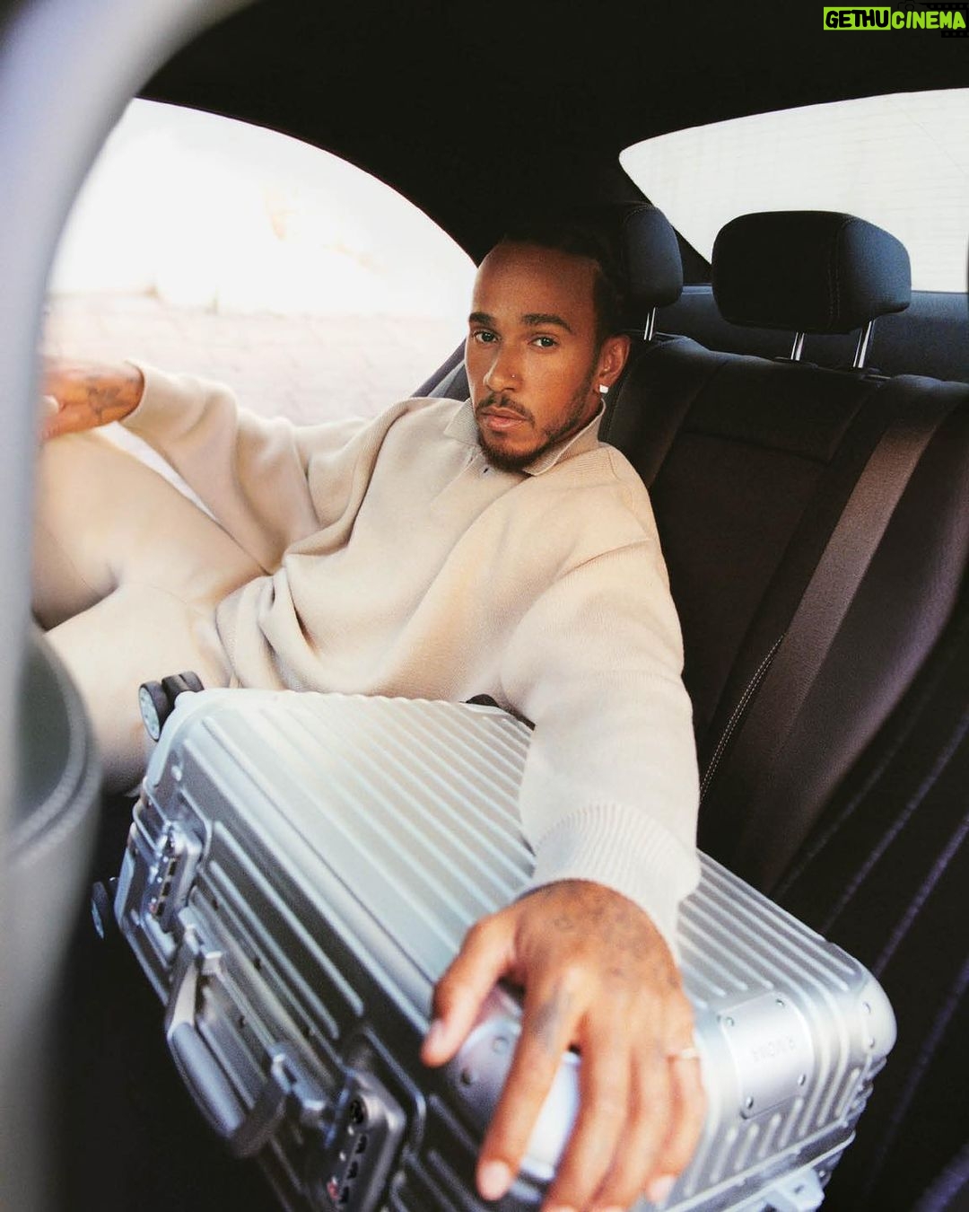 Lewis Hamilton Instagram - Carry on — @rimowa #ad