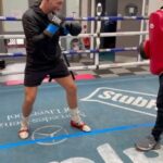 Liam Williams Instagram – Saturday morning graft ✅
–
Great finish to the week drilling things that me & @thelockettman been working on making better!
–
I still have tickets available for those who want to come & show support.
Should be a great night of boxing live on @channel5_tv 
#machine #thereturn 🥊 Cardiff