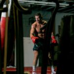 Liam Williams Instagram - Still waiting on a date but…we keep it moving 👊🏼 - #machine LYONS DEN GYM