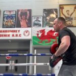 Liam Williams Instagram - Nice little Saturday sesh with the big boss @thelockettman ✅ Llanrumney Phoenix Boxing Club