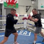Liam Williams Instagram - Nice little Saturday sesh with the big boss @thelockettman ✅ Llanrumney Phoenix Boxing Club