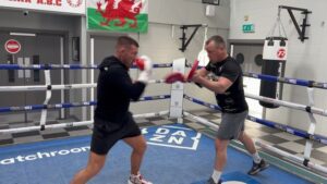 Liam Williams Instagram - Nice little Saturday sesh with the big boss @thelockettman ✅
