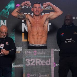Liam Williams Instagram - Weigh in done ✅
-
164lbs - 11st 10

Can’t wait to get in there tomorrow live on @tntsportsboxing .. make sure you tune in guys.. it’s gonna be fireworks!
-
Expected on live 8:30pm

#teamwilliams #machine