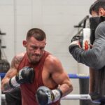 Liam Williams Instagram – Putting the graft in every day waiting on that 📞 #machine Cardiff