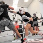 Liam Williams Instagram – Couple snaps from yesterdays sparring with the lads 👍🏼
#machine