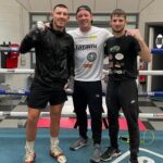Liam Williams Instagram – Saturday morning graft ✅
–
Great finish to the week drilling things that me & @thelockettman been working on making better!
–
I still have tickets available for those who want to come & show support.
Should be a great night of boxing live on @channel5_tv 
#machine #thereturn 🥊 Cardiff