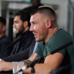 Liam Williams Instagram - First press done ✅ - 7 weeks Saturday we go to work 🥊 #machine London, United Kingdom