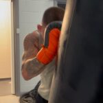 Liam Williams Instagram - First punching session back in a few weeks.. Needed a little break to reset after some shit going off in the background but hopefully we will have some fight news coming soon 💪🏼 #machine Llanrumney Phoenix Boxing Club