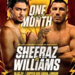Liam Williams Instagram - One month to go! - Tickets available through myself guys get in contact and I’ll get you sorted! - #machine
