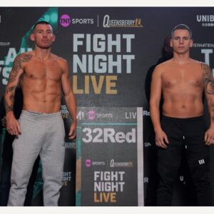 Liam Williams Instagram - Weigh in done ✅
-
164lbs - 11st 10

Can’t wait to get in there tomorrow live on @tntsportsboxing .. make sure you tune in guys.. it’s gonna be fireworks!
-
Expected on live 8:30pm

#teamwilliams #machine