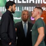 Liam Williams Instagram - First press done ✅ - 7 weeks Saturday we go to work 🥊 #machine London, United Kingdom